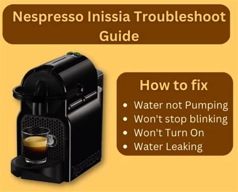 reviews of nespresso inissia|nespresso inissia troubleshooting.